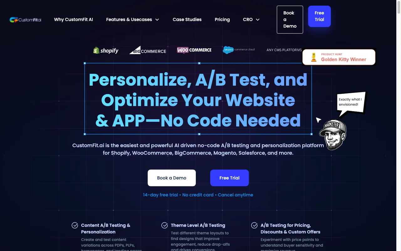 CustomFit.ai 2.0 — preview screenshot