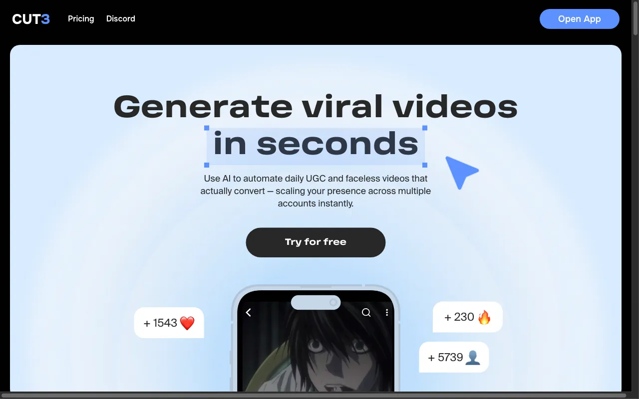 CUT3 — preview screenshot