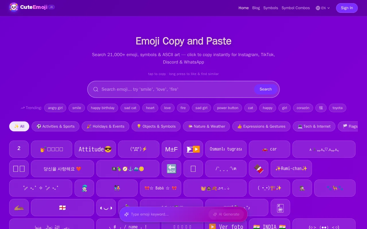 CuteEmoji.AI — preview screenshot