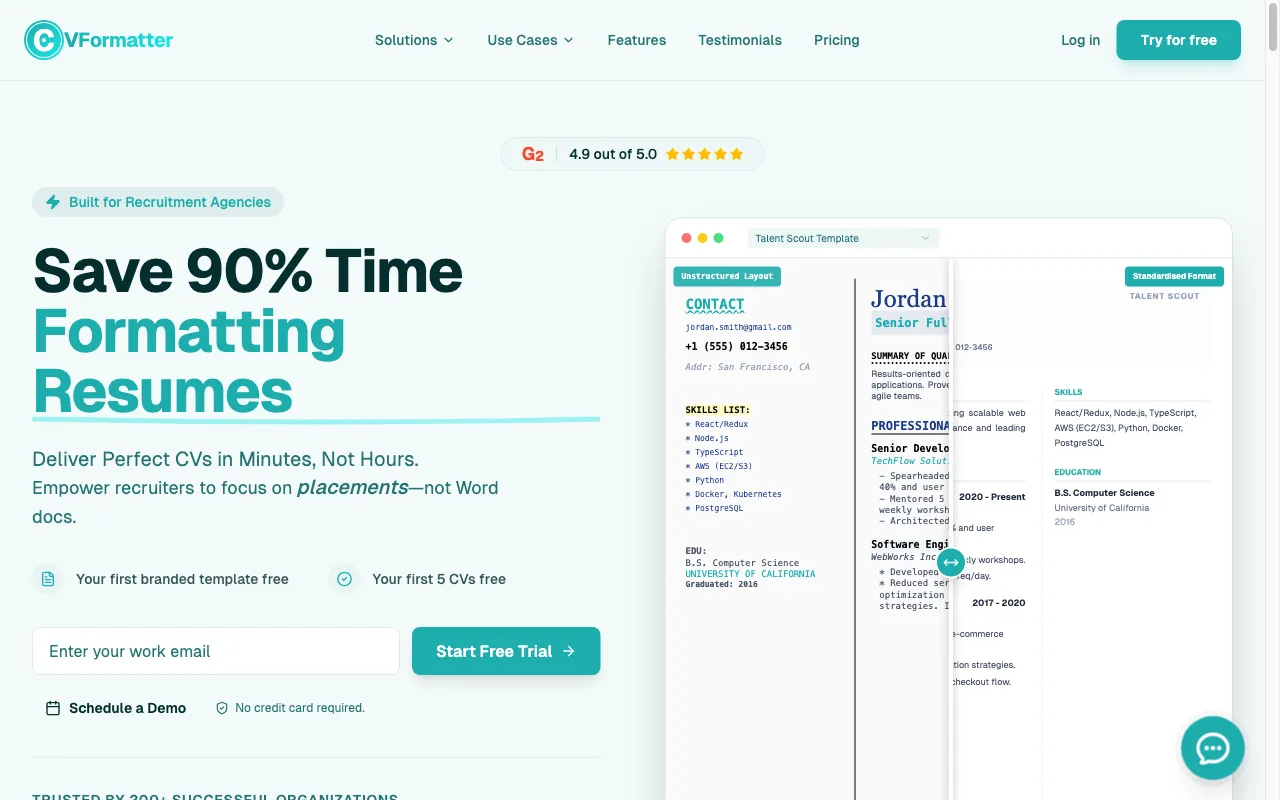 CVFormatter — preview screenshot