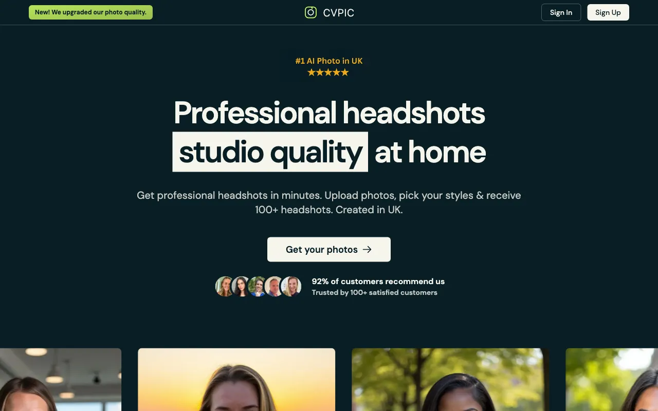 CVPIC.CO.UK — preview screenshot