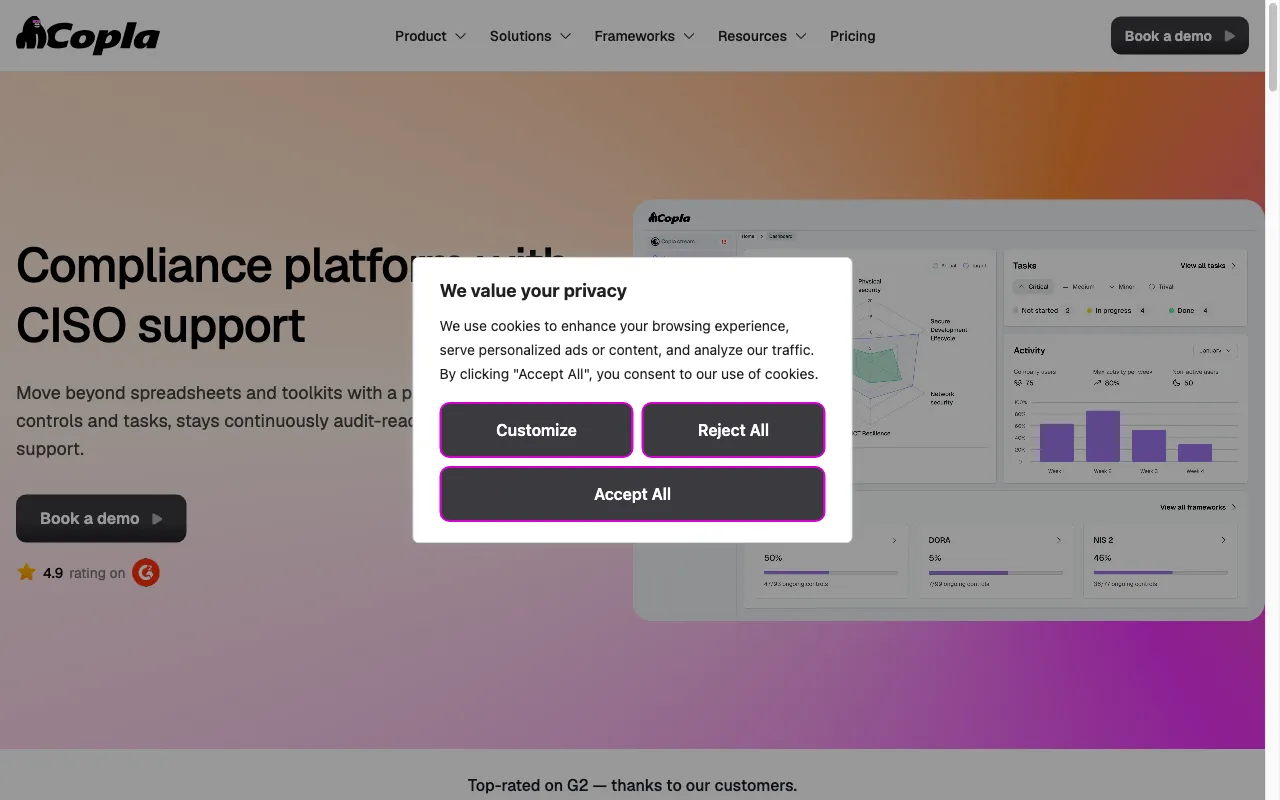 Copla - — preview screenshot