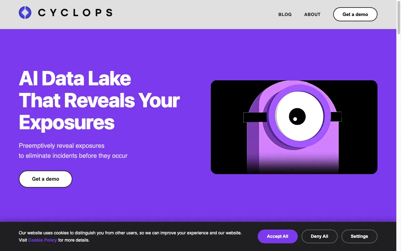 Cyclops Security — preview screenshot