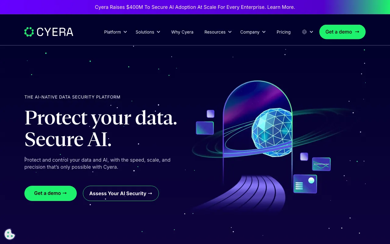 Cyera — preview screenshot