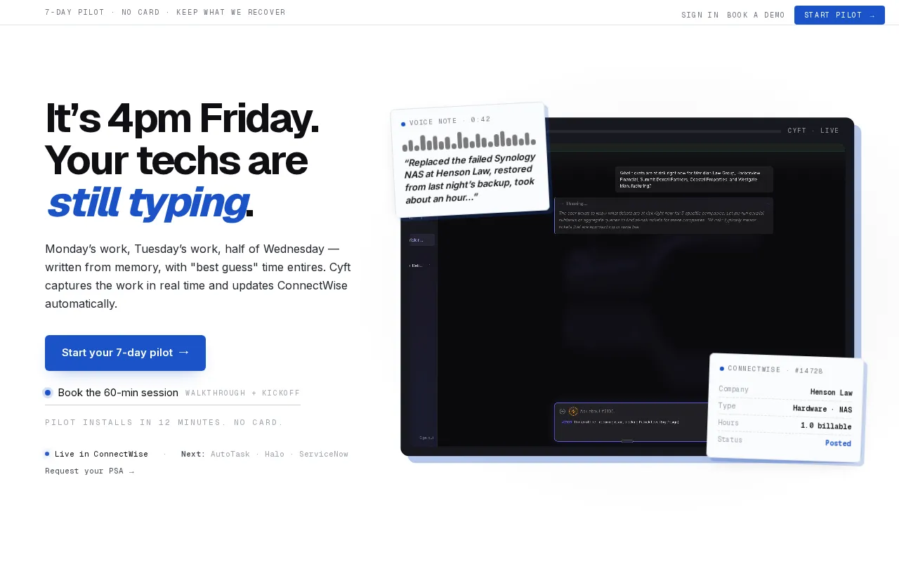 Cyft.ai — preview screenshot