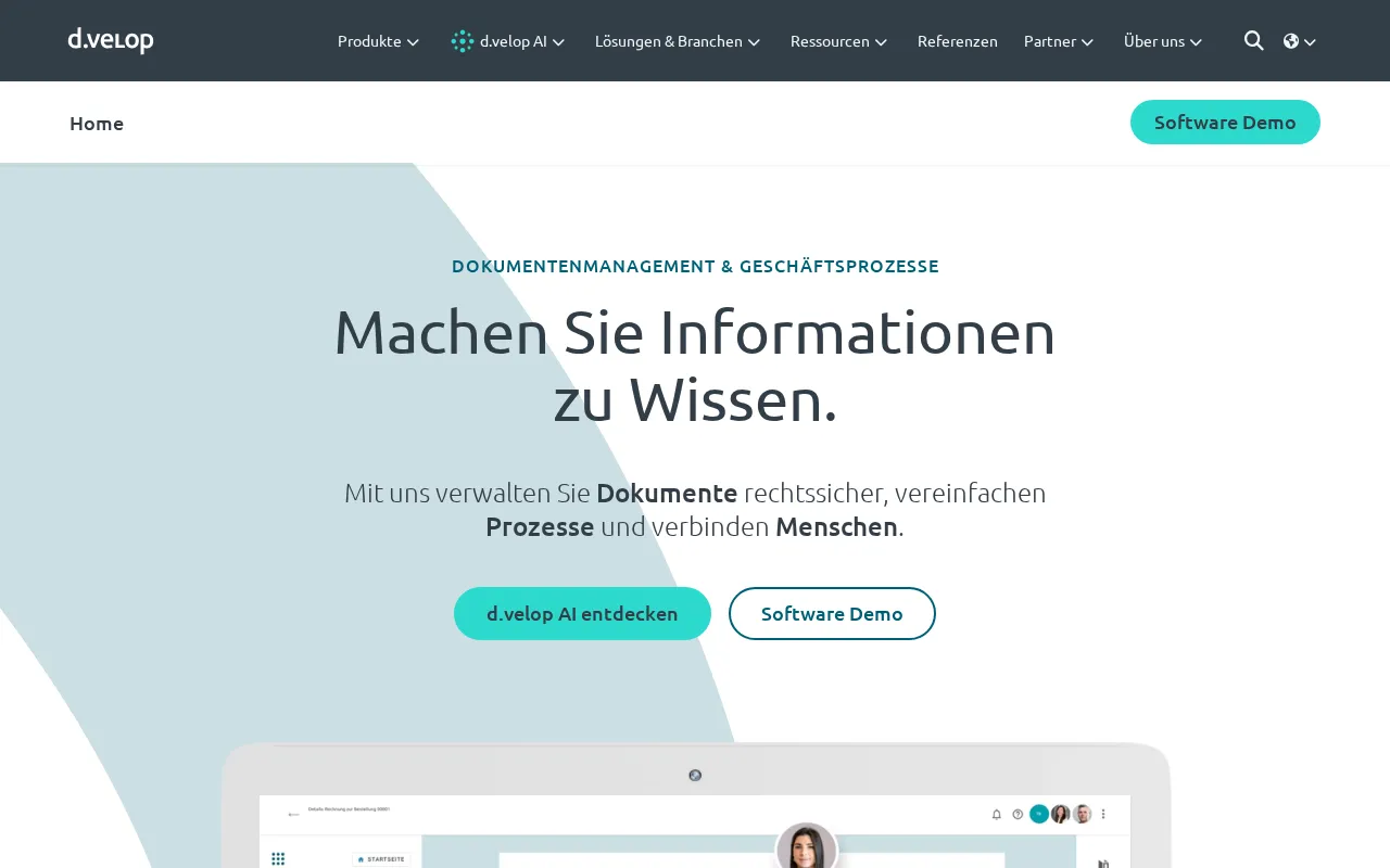 d-velop.de — preview screenshot