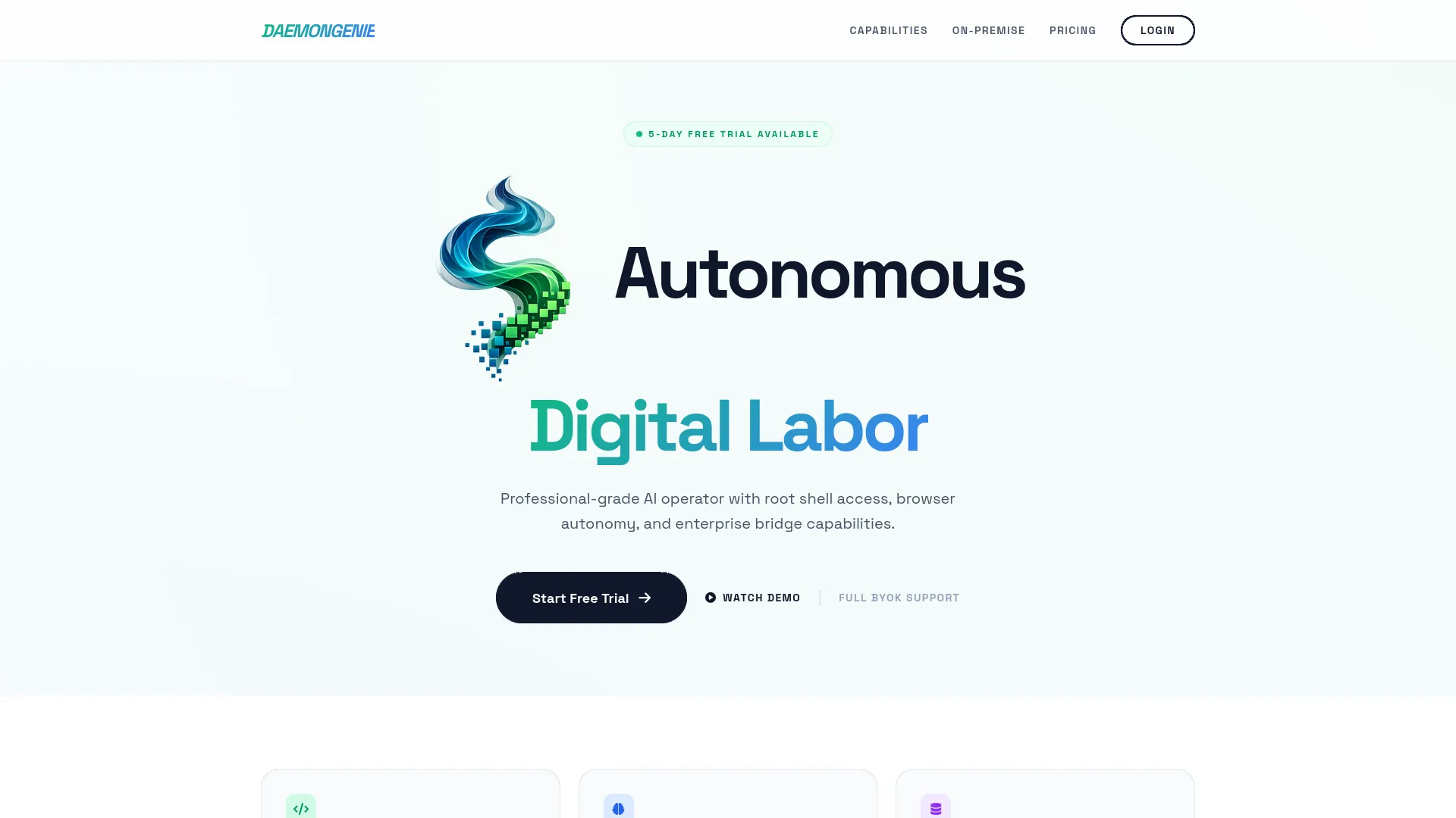 DaemonGenie — preview screenshot