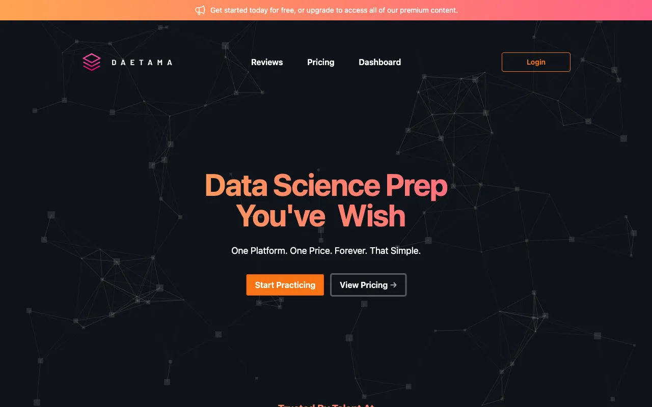 Daetama — pricing page