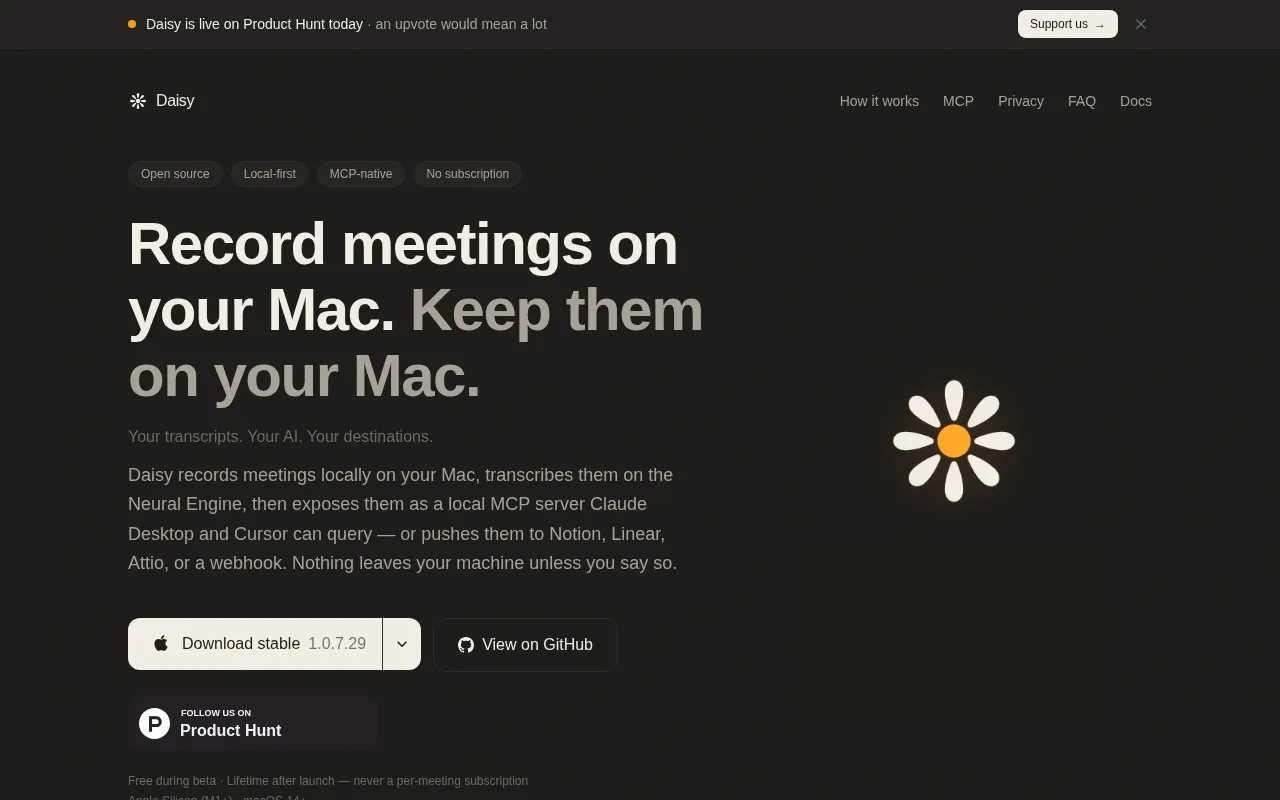 Daisy — preview screenshot