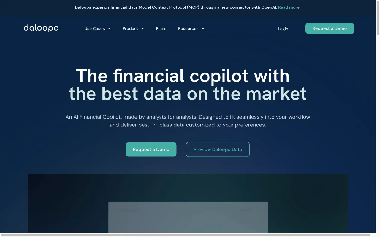 Daloopa — preview screenshot