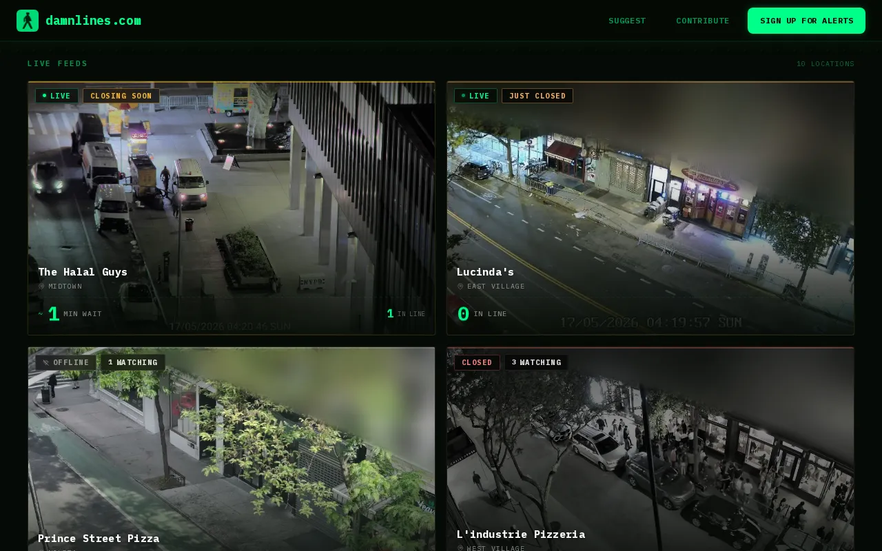 damnlines.com — preview screenshot