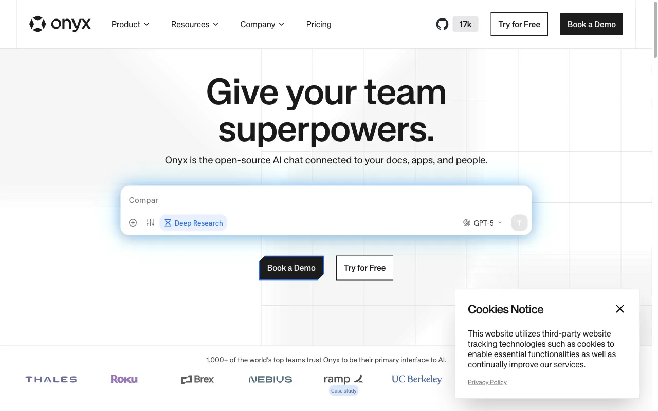 Onyx AI — preview screenshot