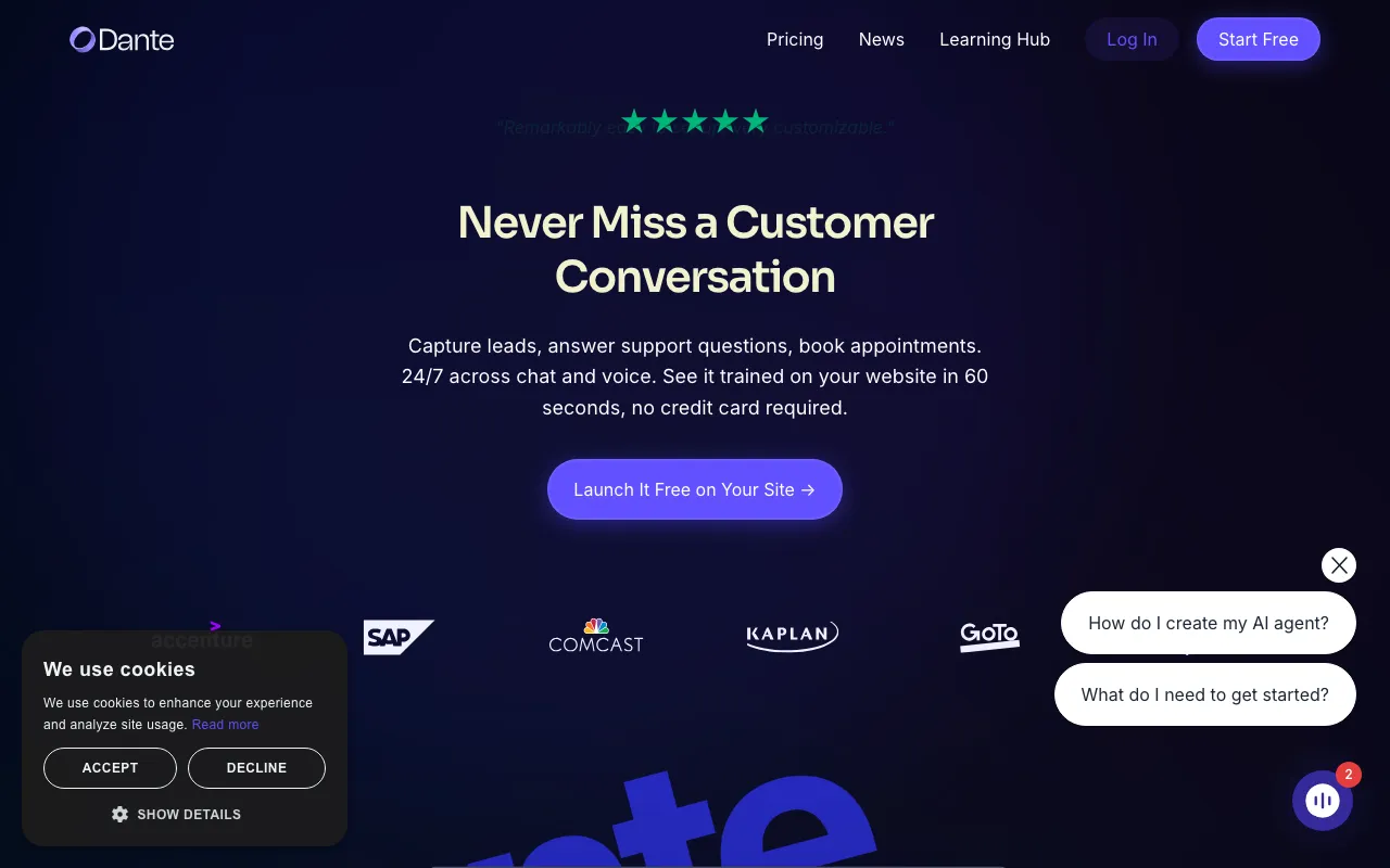 Dante AI — preview screenshot