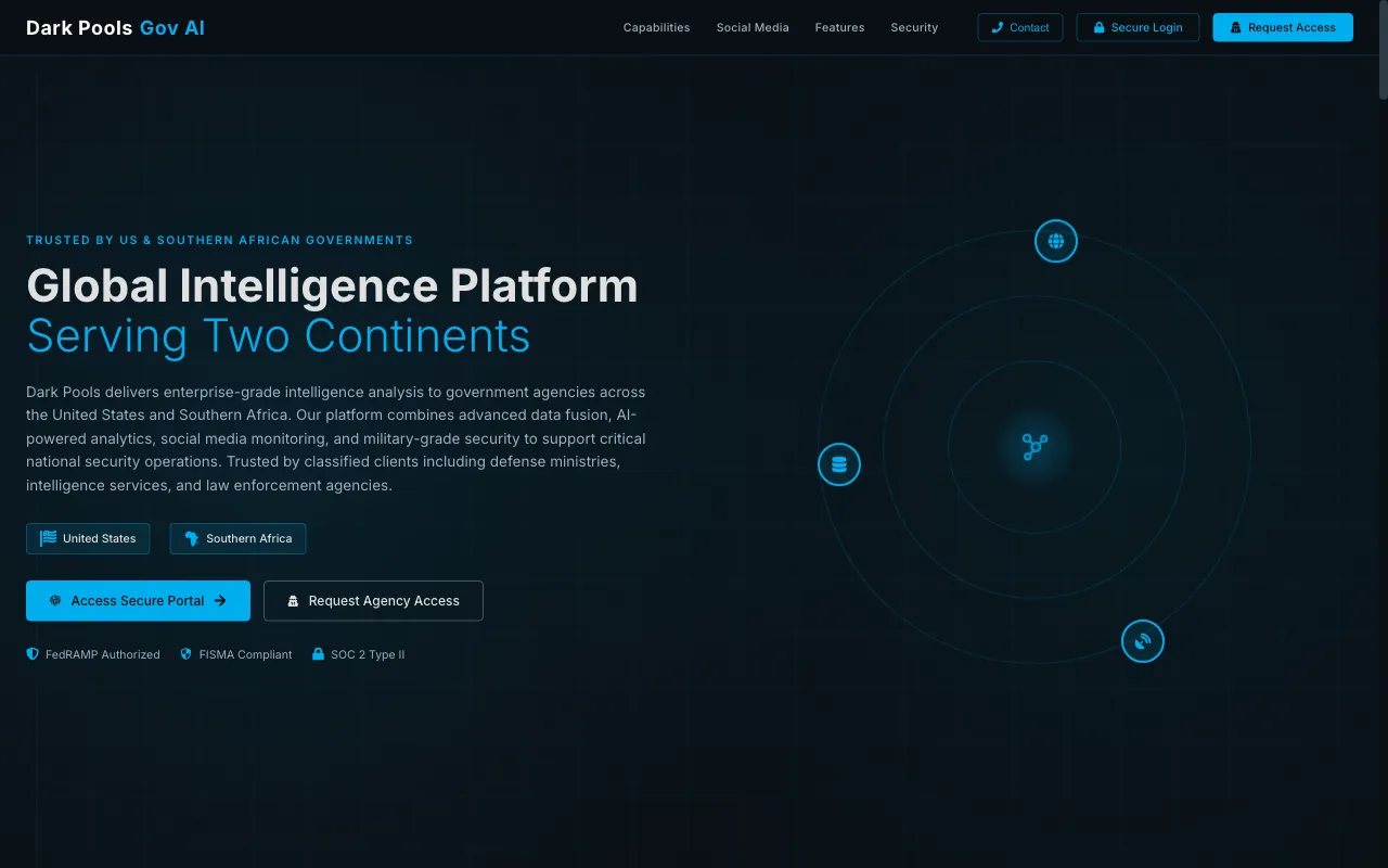 Dark Pools AI — preview screenshot