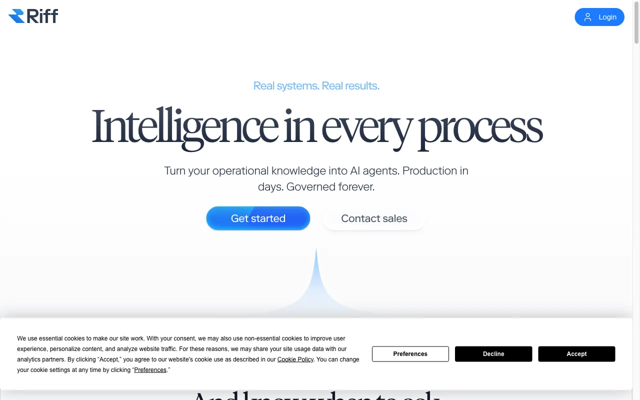 Riff — preview screenshot
