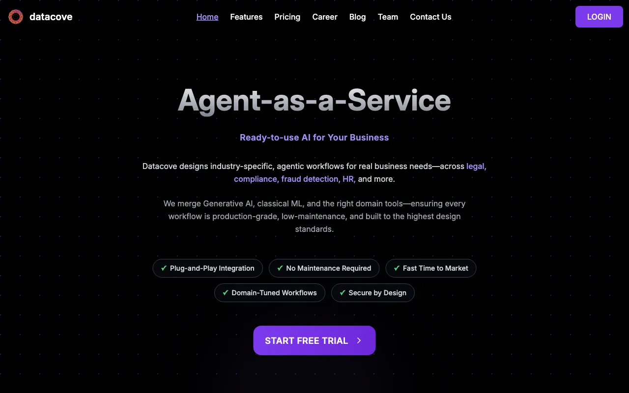datacove — preview screenshot