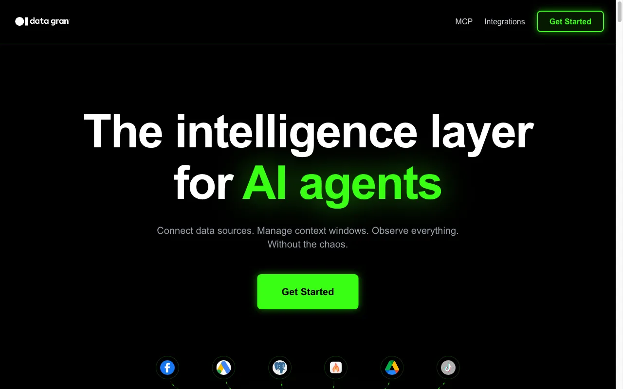 Datagran — preview screenshot