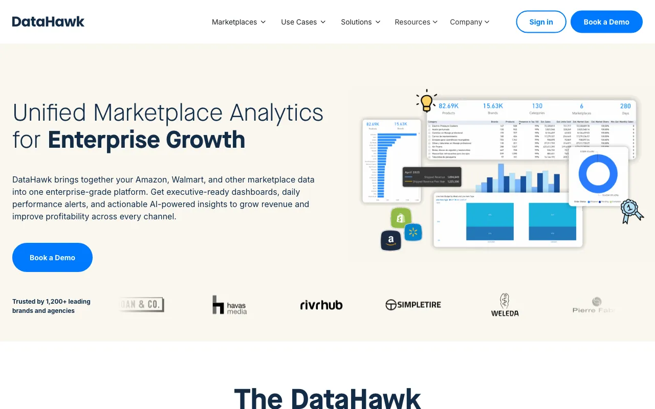 datahawk.co — preview screenshot