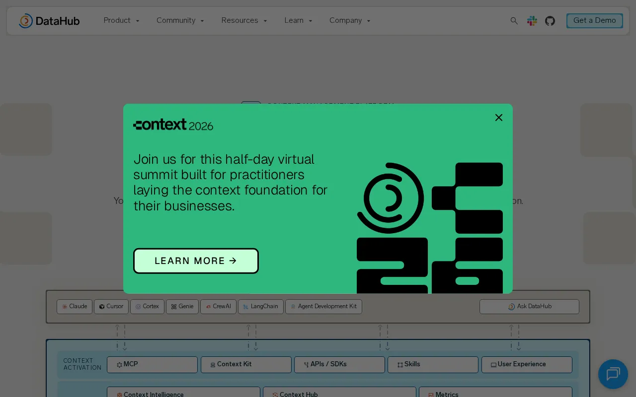 Datahub — preview screenshot