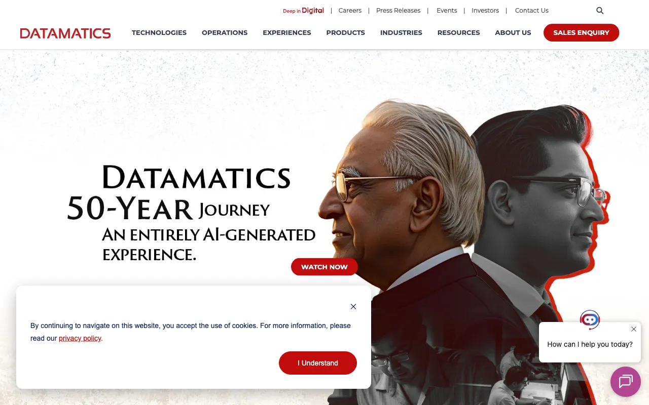 Datamatics — preview screenshot