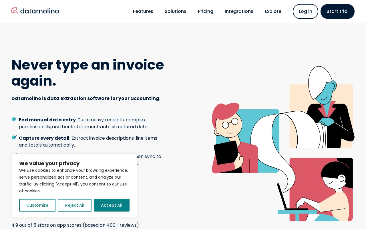 Datamolino — preview screenshot