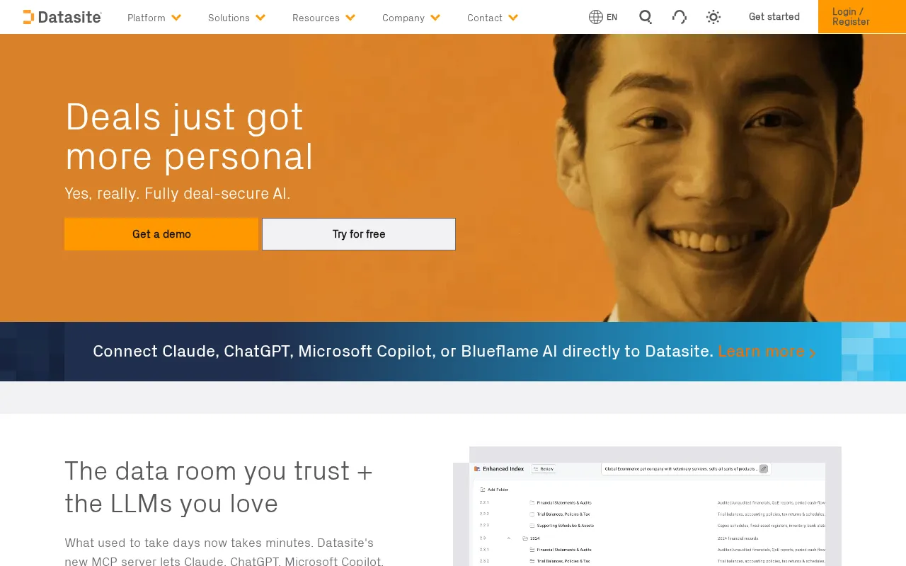 Datasite — preview screenshot