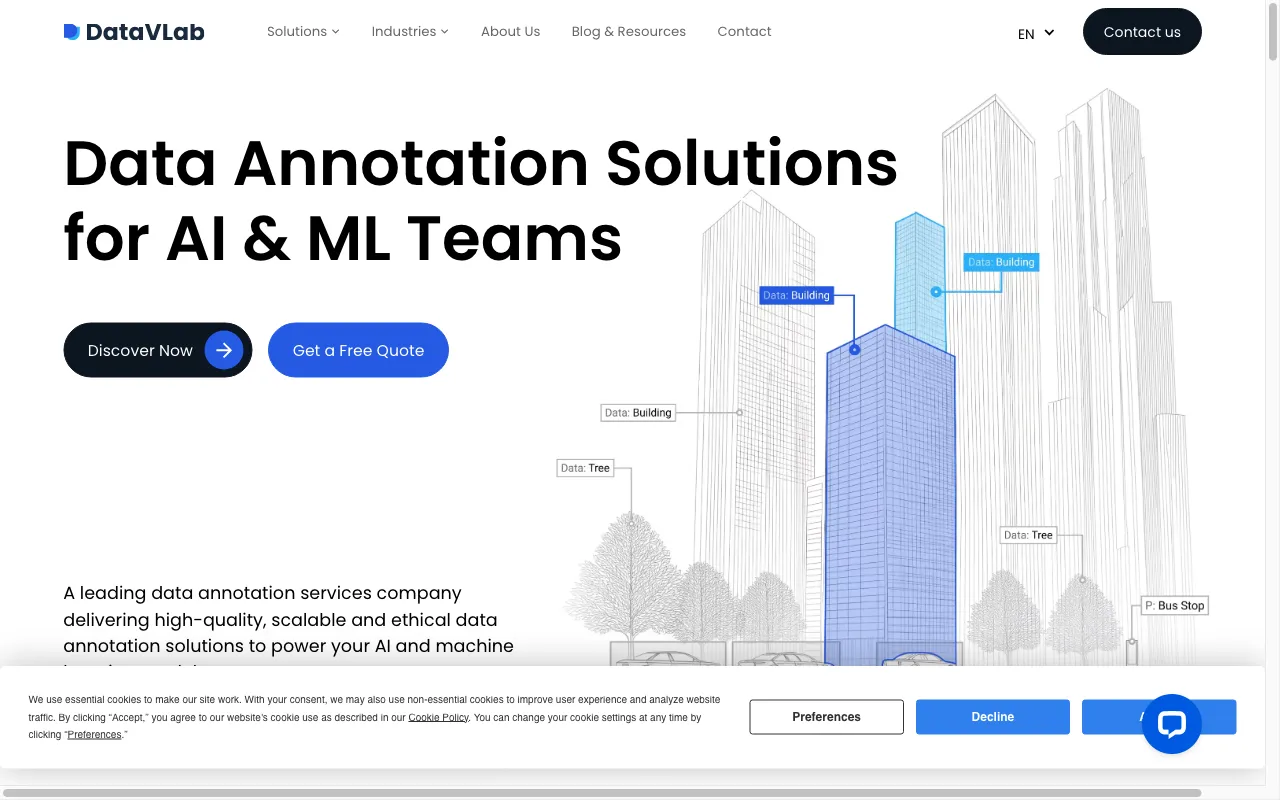 DataVLab — preview screenshot