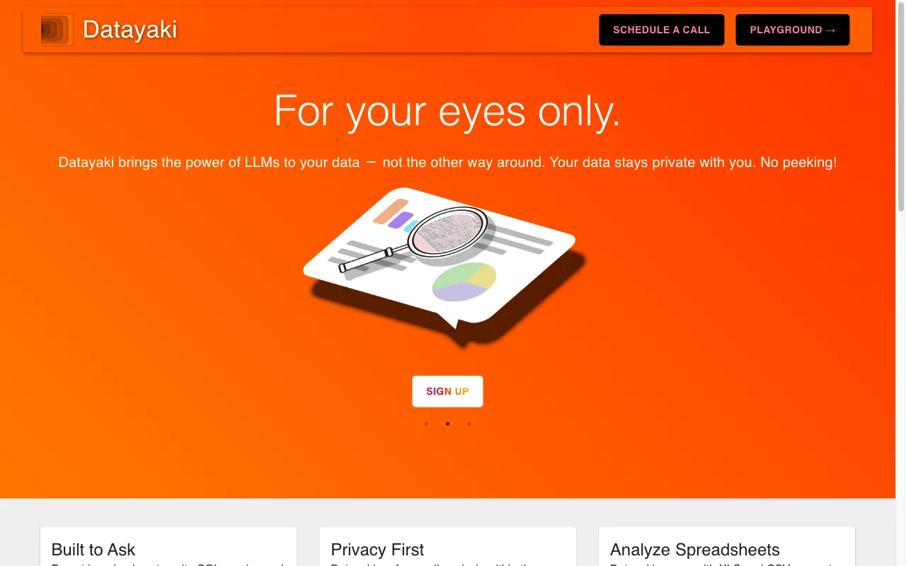 Datayaki — preview screenshot