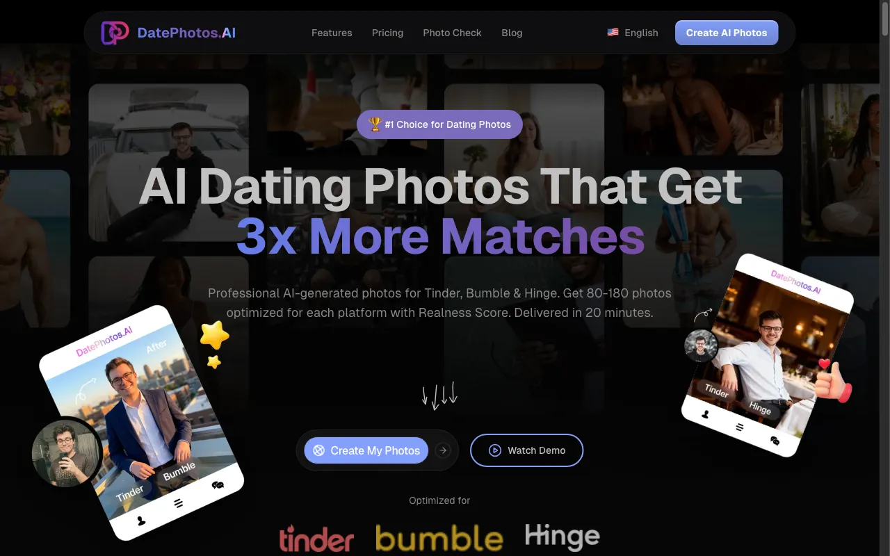 DatePhotosAI — preview screenshot