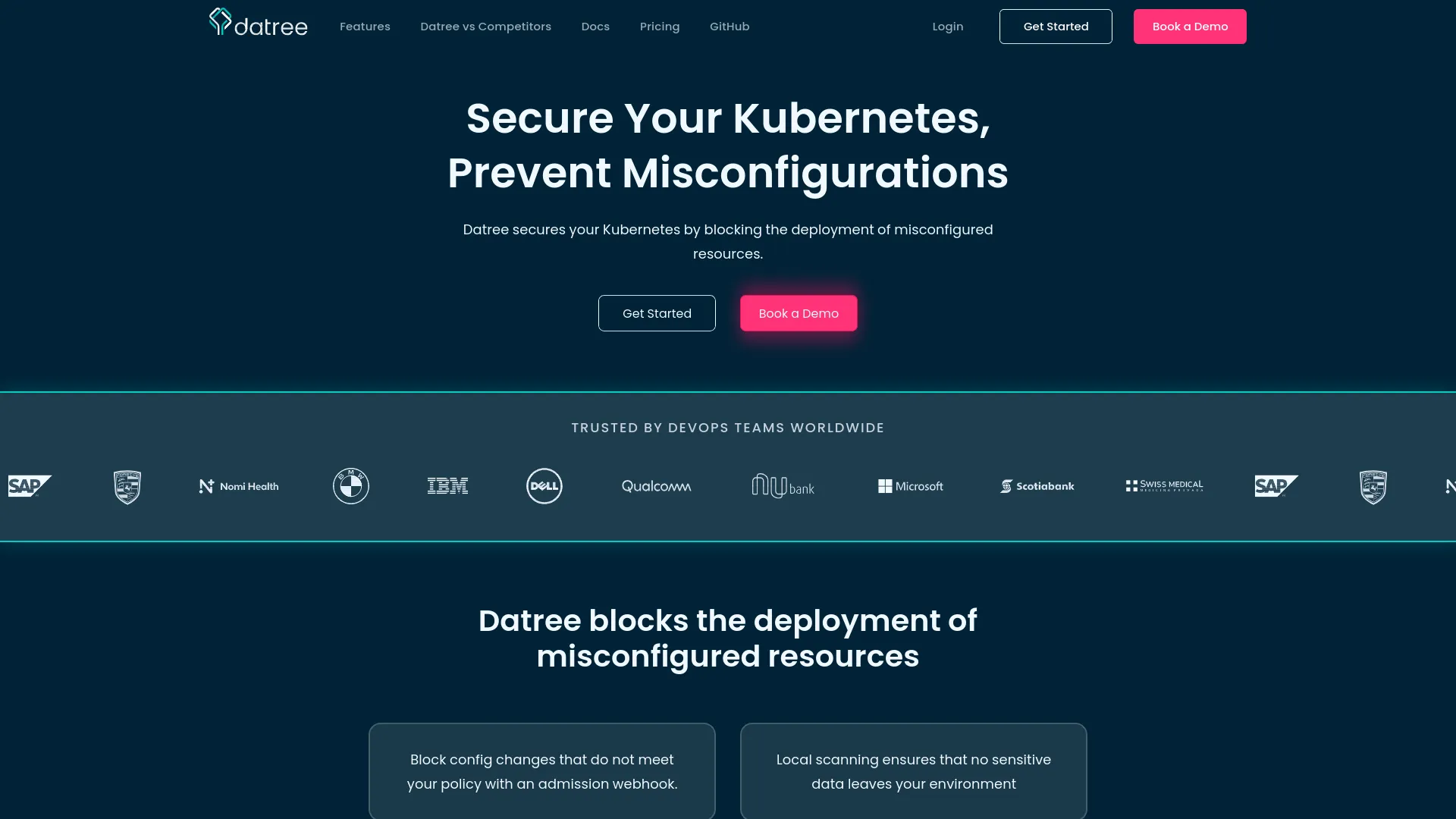 Datree — preview screenshot