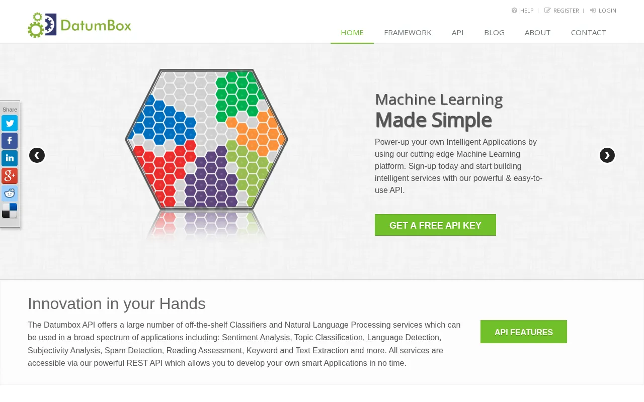 Datumbox — preview screenshot