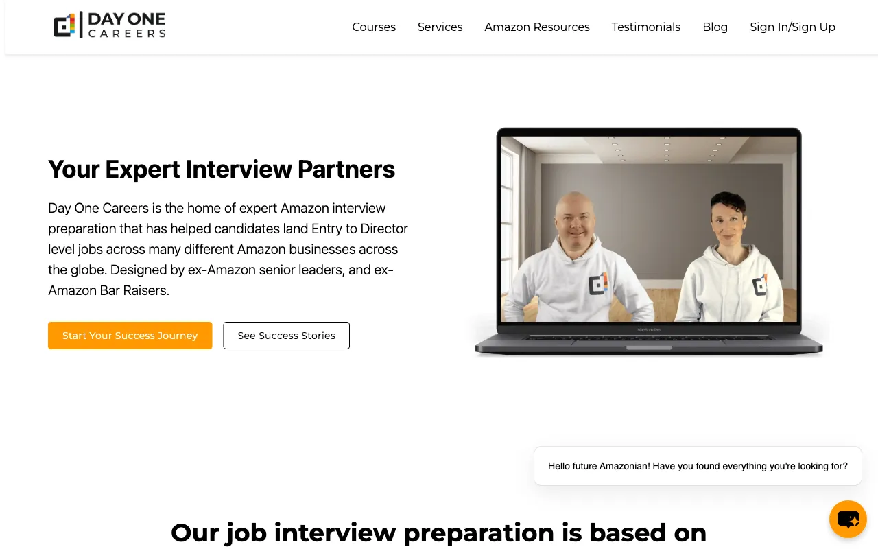 Day One Careers — preview screenshot