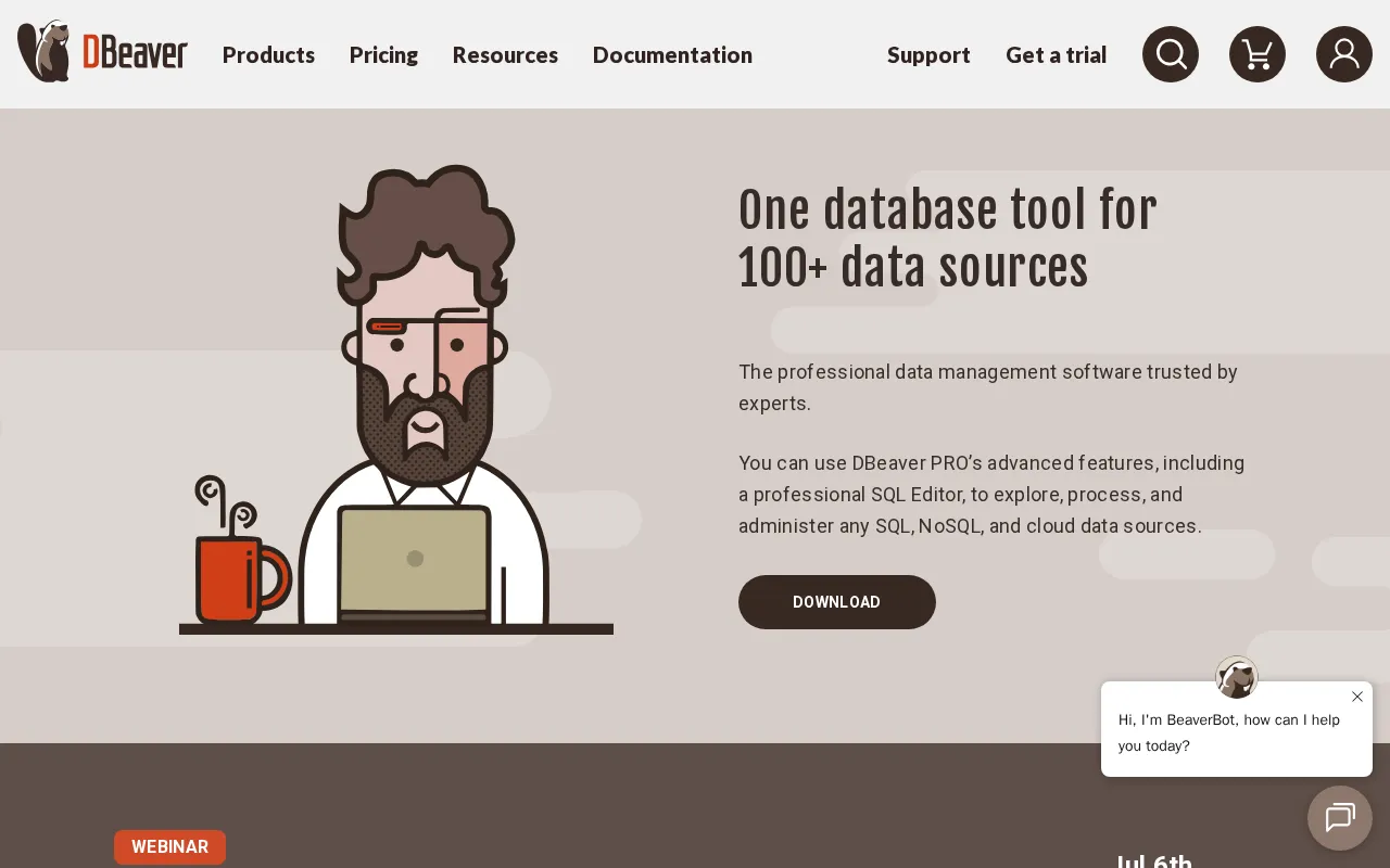 Dbeaver — preview screenshot