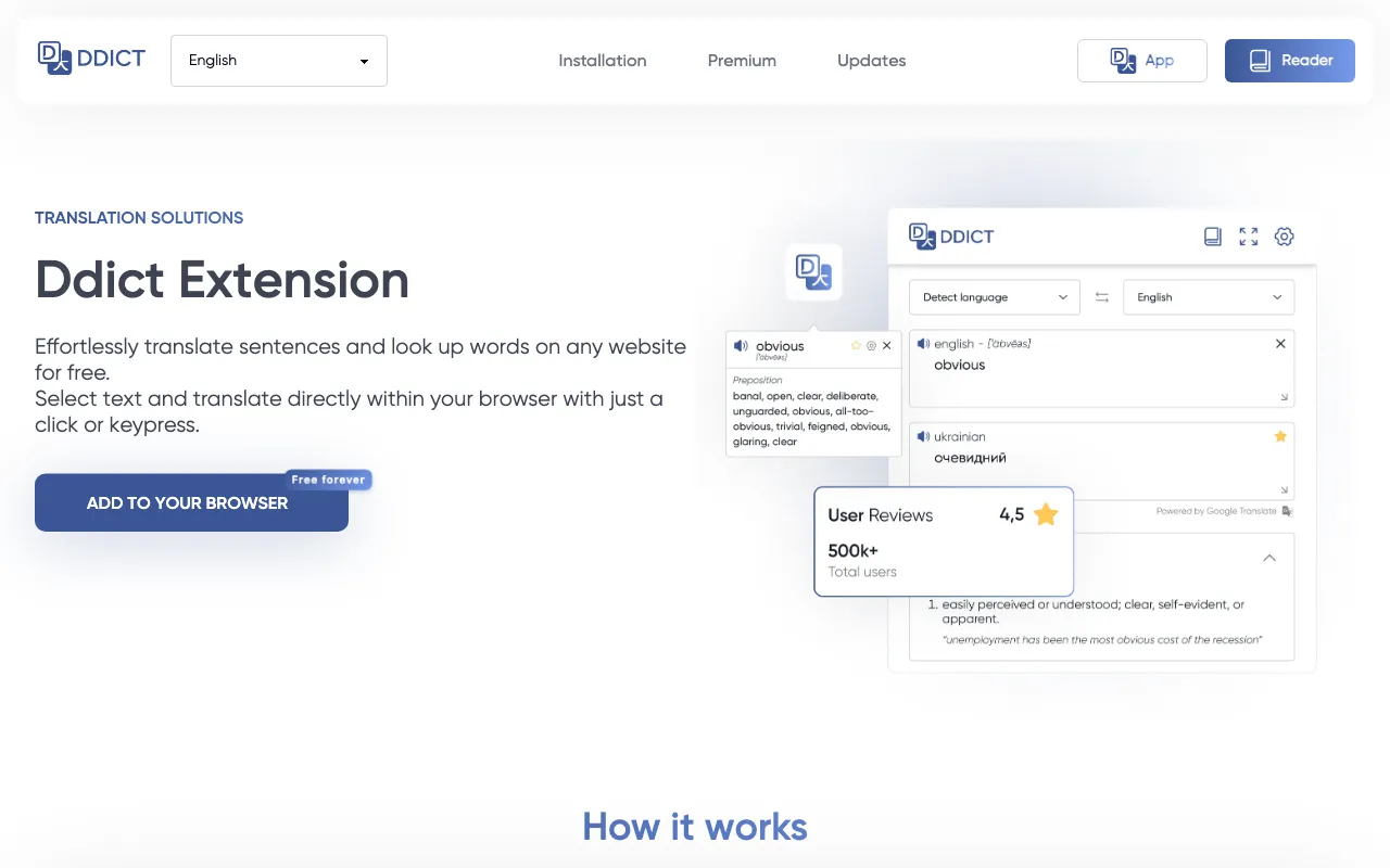 Ddict — preview screenshot