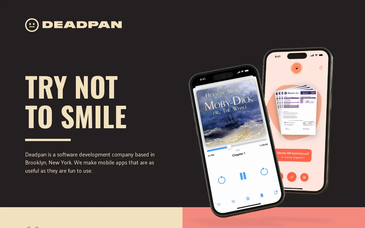 Deadpan — preview screenshot