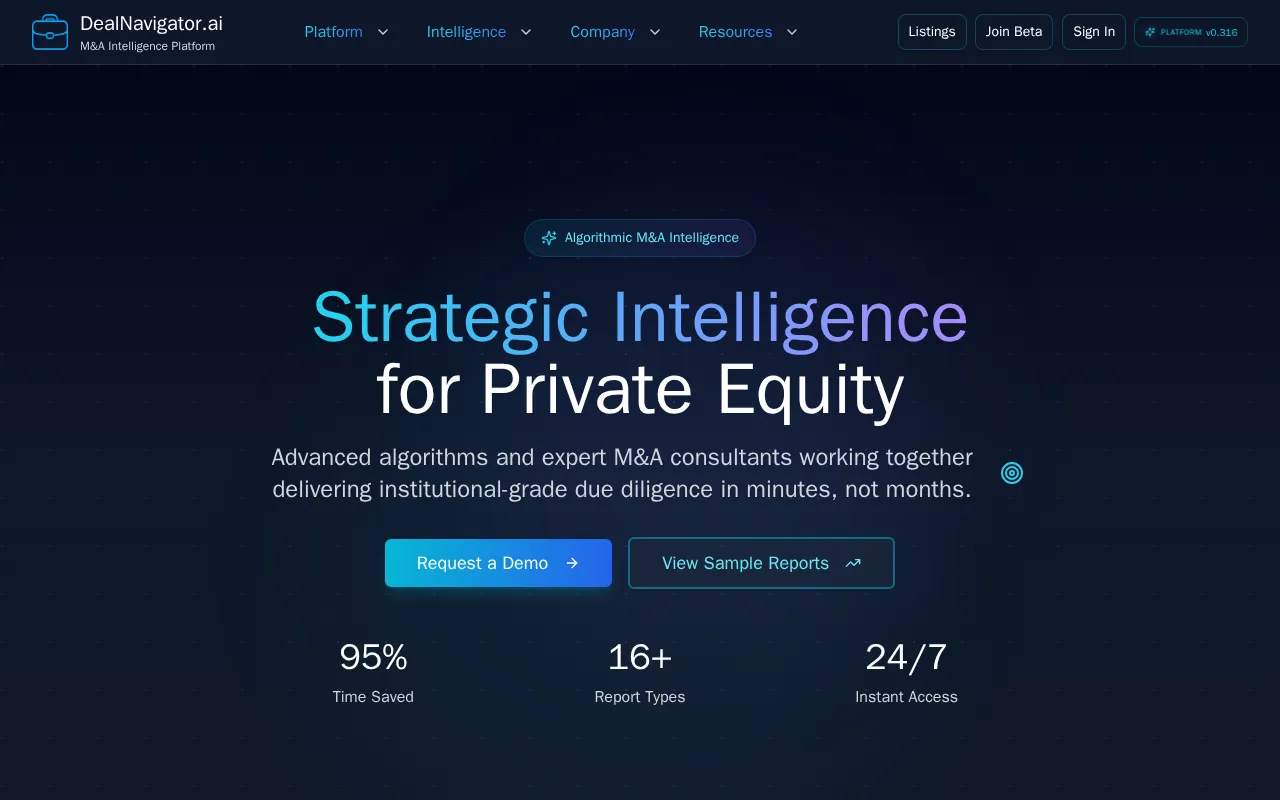 Deal Navigator AI — preview screenshot