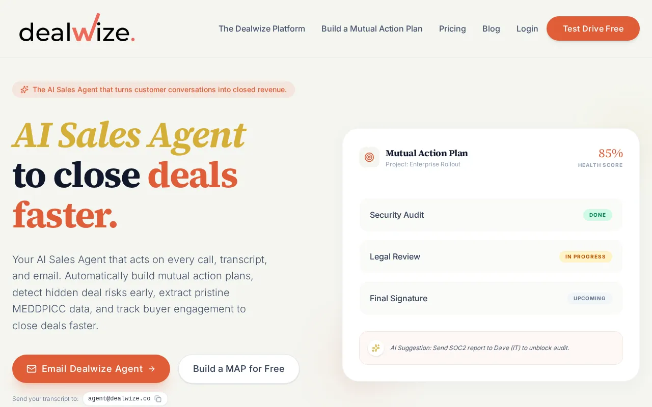 Dealwize — preview screenshot