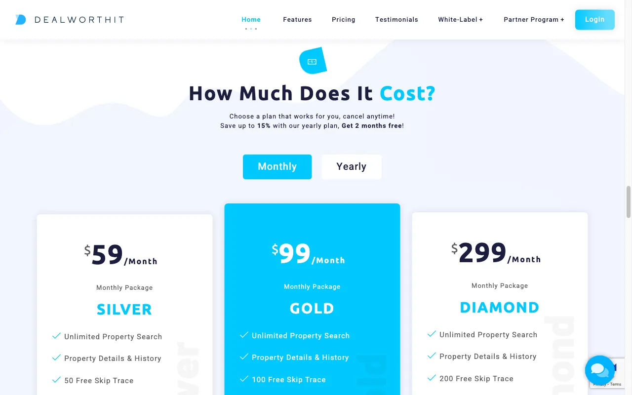 DealWorthIt — pricing page