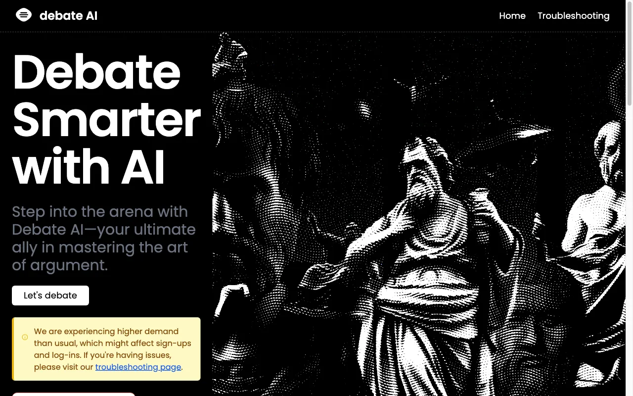 debate AI — preview screenshot