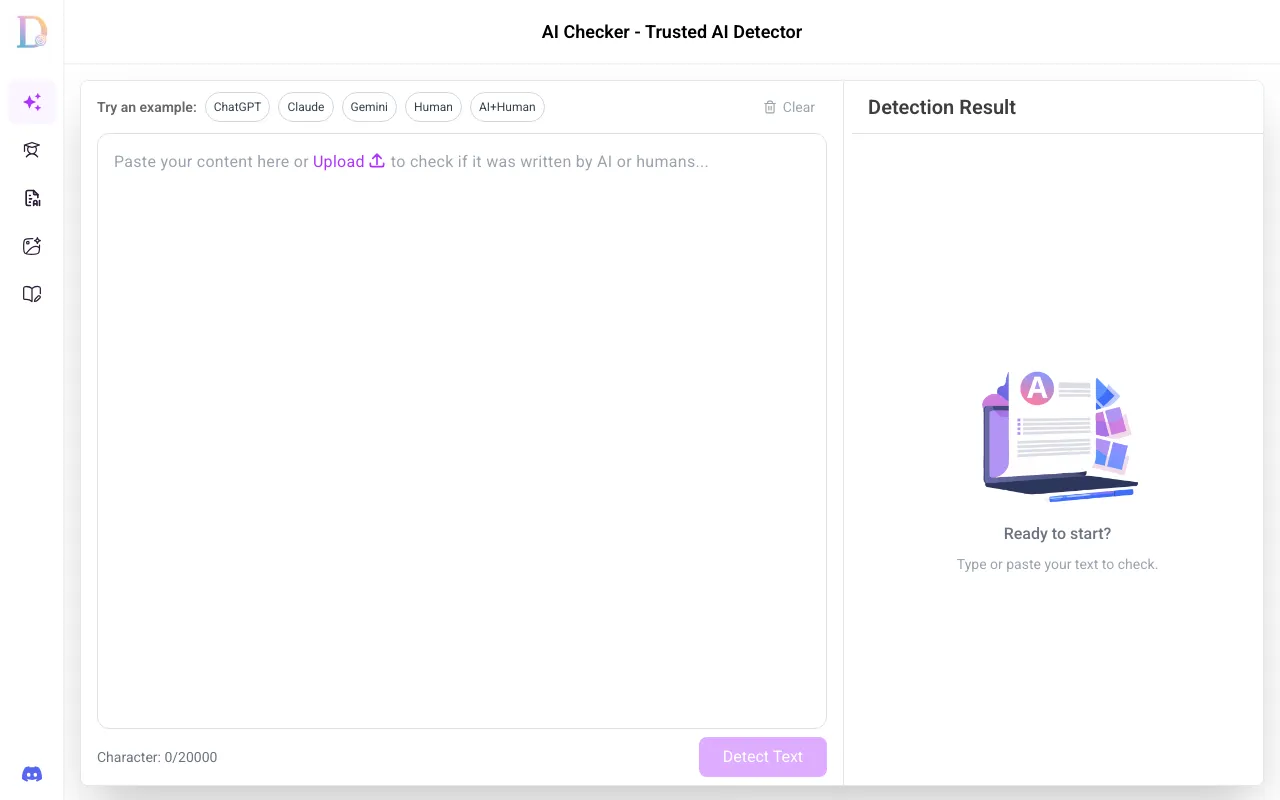 Dechecker — preview screenshot