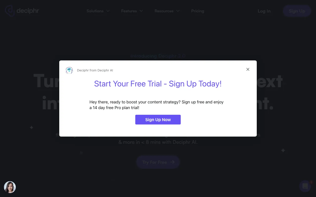 Deciphr Ai — preview screenshot