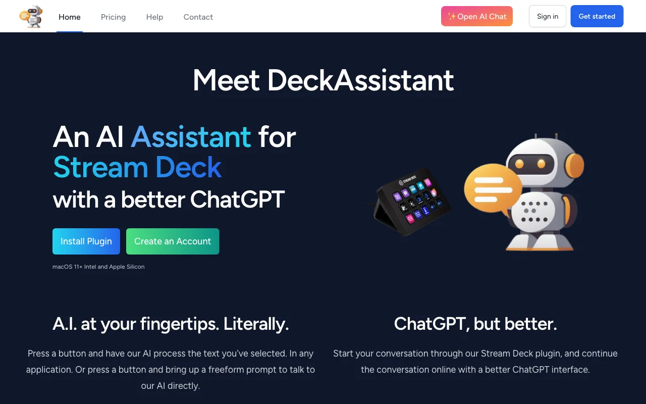 DeckAssistant — preview screenshot