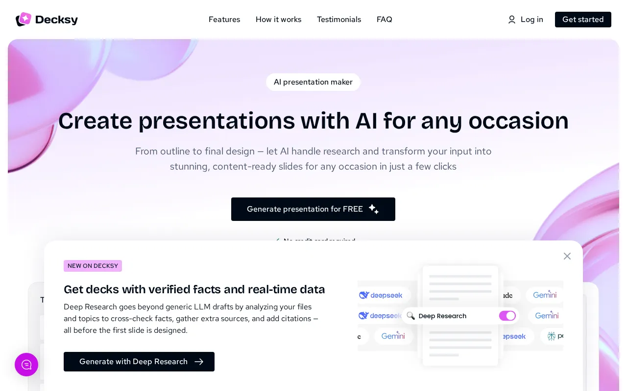 Decksy — preview screenshot
