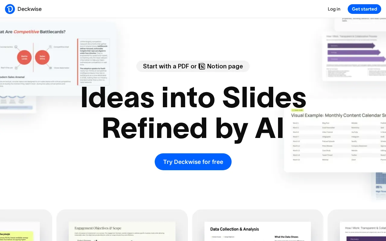 Deckwise — preview screenshot