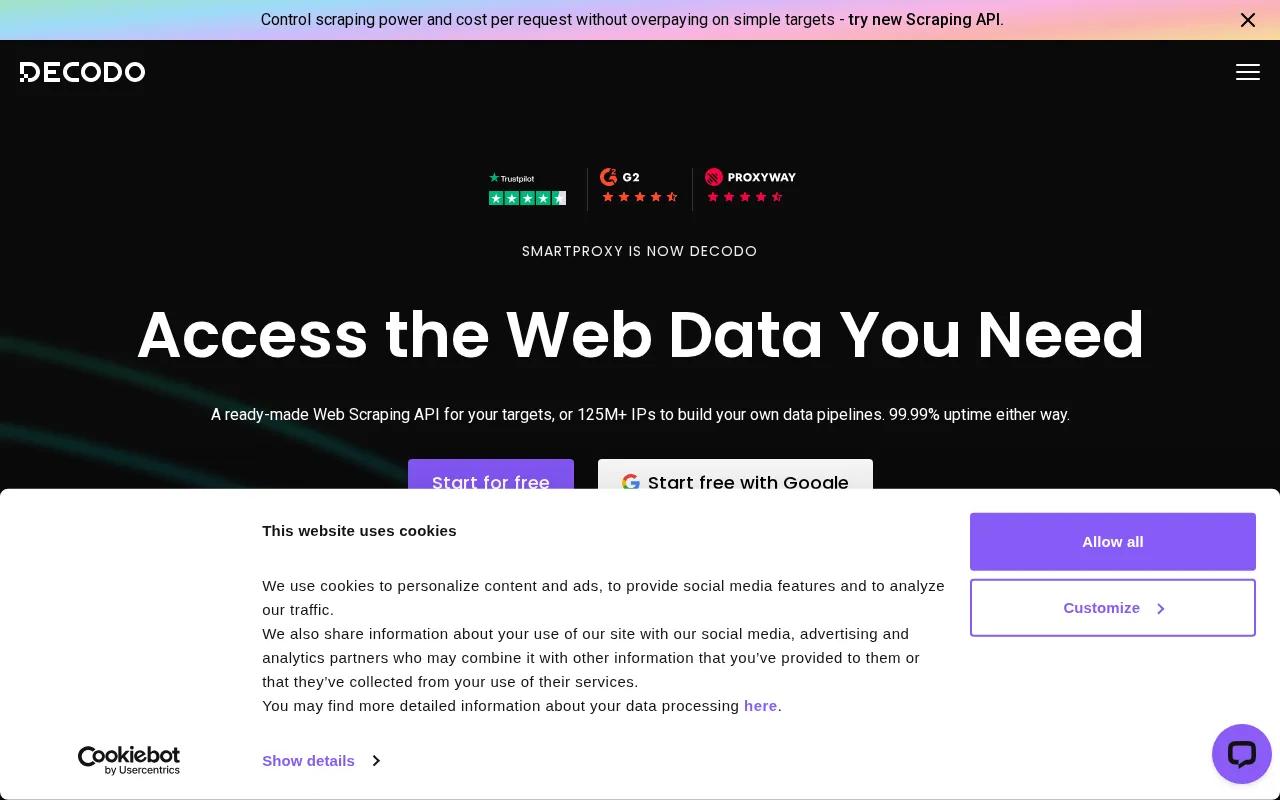 Decodo — preview screenshot
