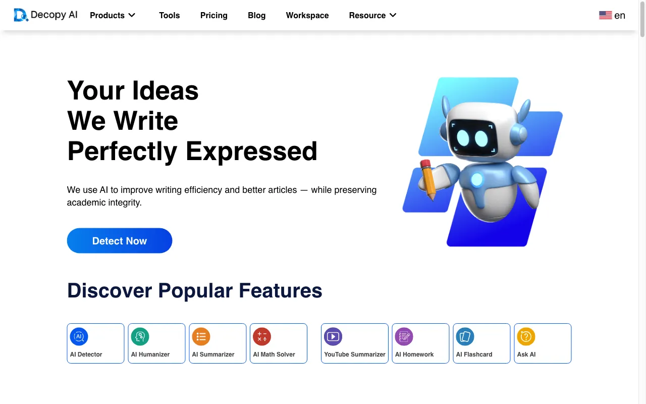 Decopy AI — preview screenshot