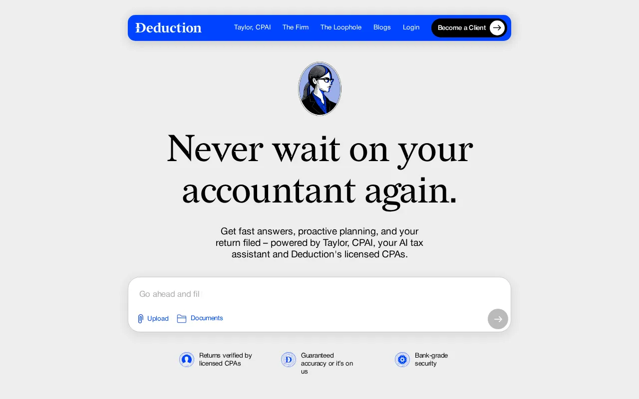 Deduction — preview screenshot