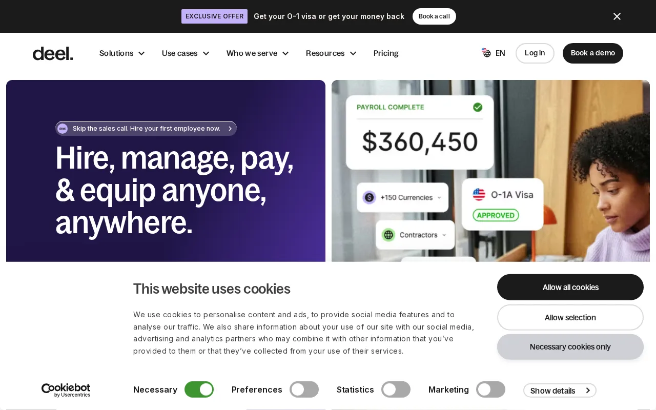 Deel — preview screenshot