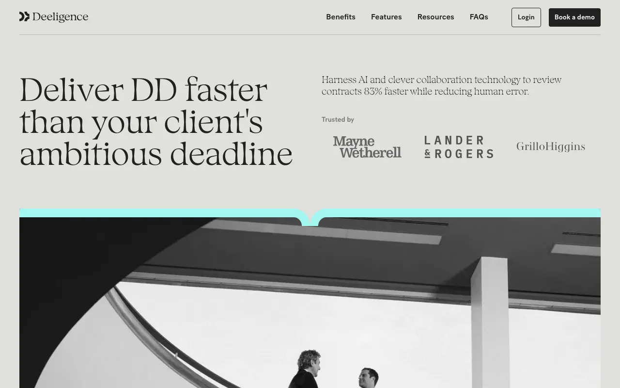 Deeligence — preview screenshot