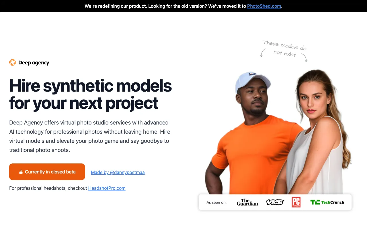 Deep Agency — preview screenshot